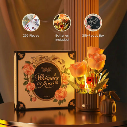Whispers of Rose™ - Light-Up Rose Bouquet Set