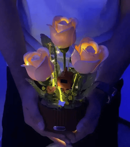 Whispers of Rose™ - Light-Up Rose Bouquet Set